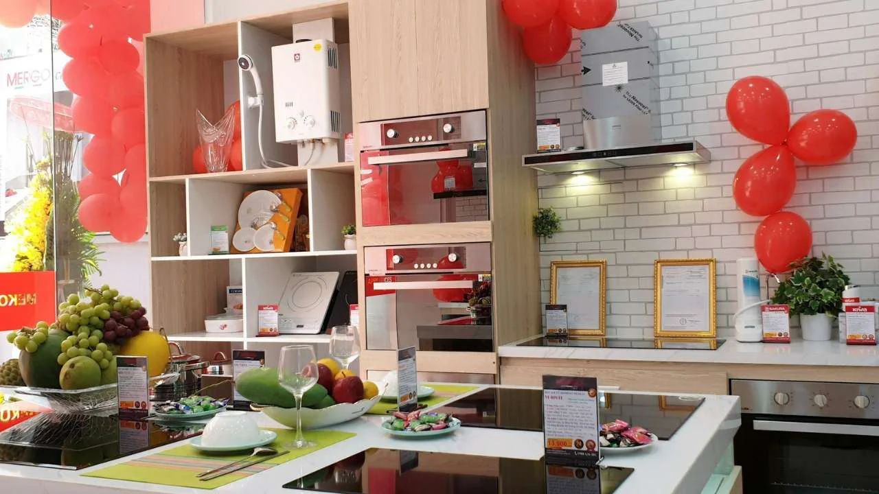 Địa chỉ bán bếp hồng ngoại - Showroom Sakura