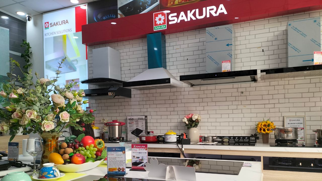 Địa chỉ bán bếp hồng ngoại tại TPHCM uy tín - Showroom Sakura