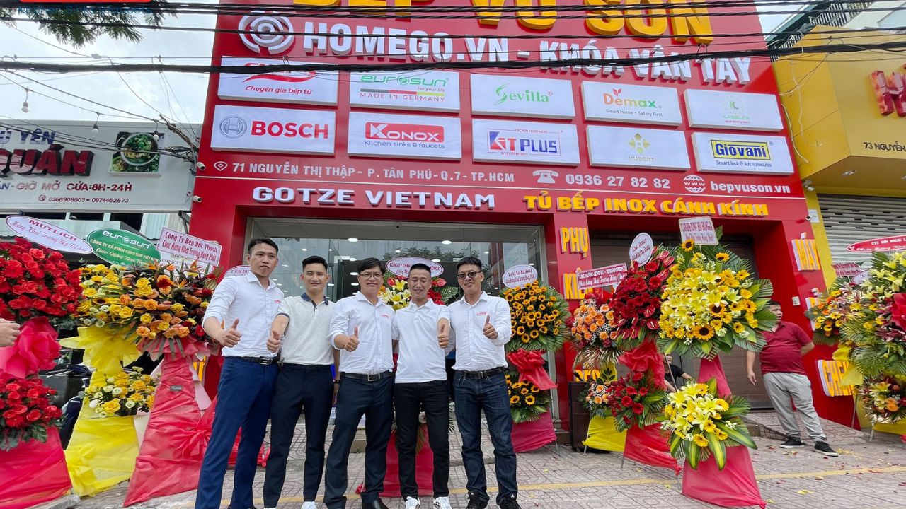 Địa chỉ bán máy rửa chén tại TPHCM uy tín - Bếp Vũ Sơn