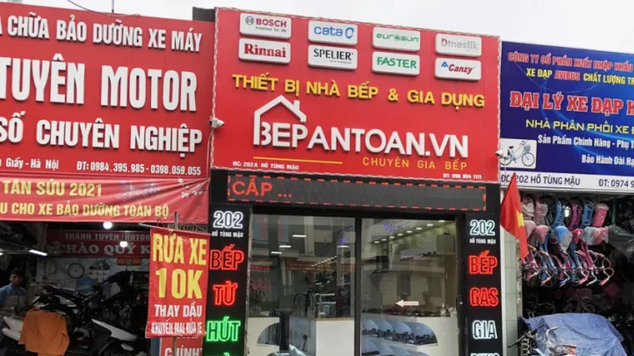 Địa chỉ bán bếp từ đơn tại TPHCM - Bếp An Toàn