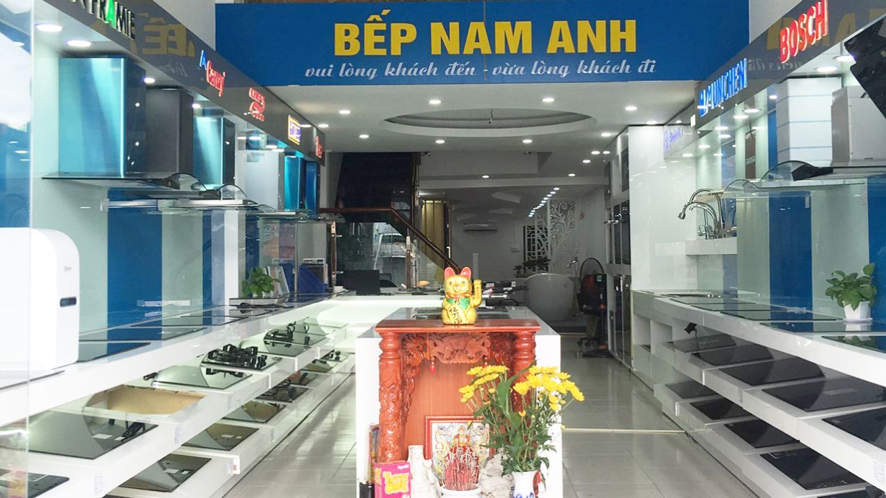 Địa chỉ bán bếp từ đôi chính hãng - Bếp Nam Anh