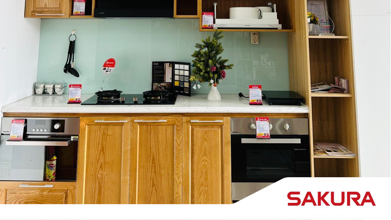 Địa chỉ bán máy hút mùi âm tủ uy tín - Showroom Sakura