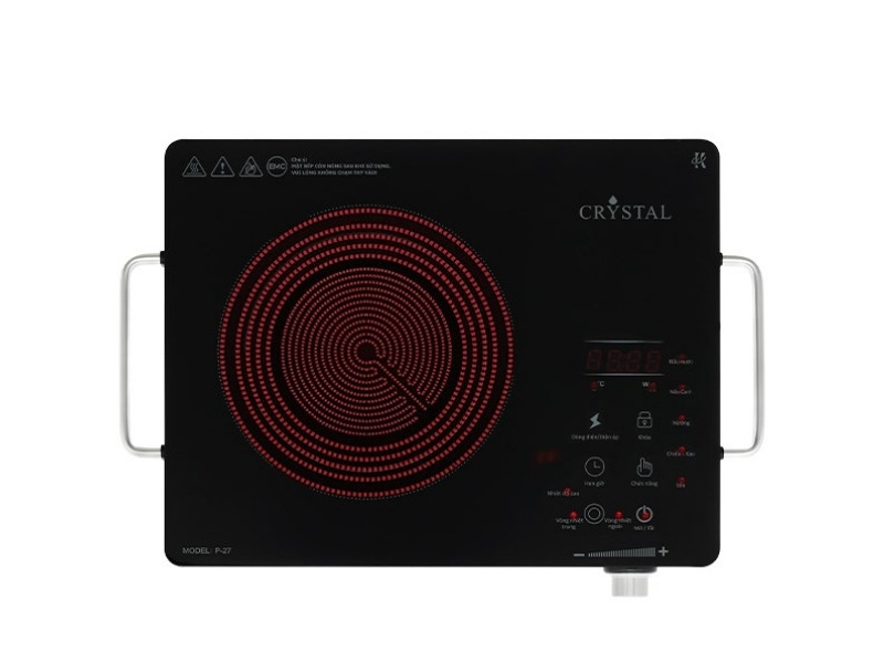Bếp hồng ngoại Crystal P-27