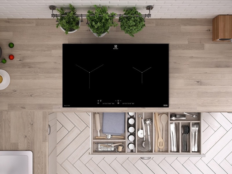 bếp từ đôi thương hiệu Electrolux
