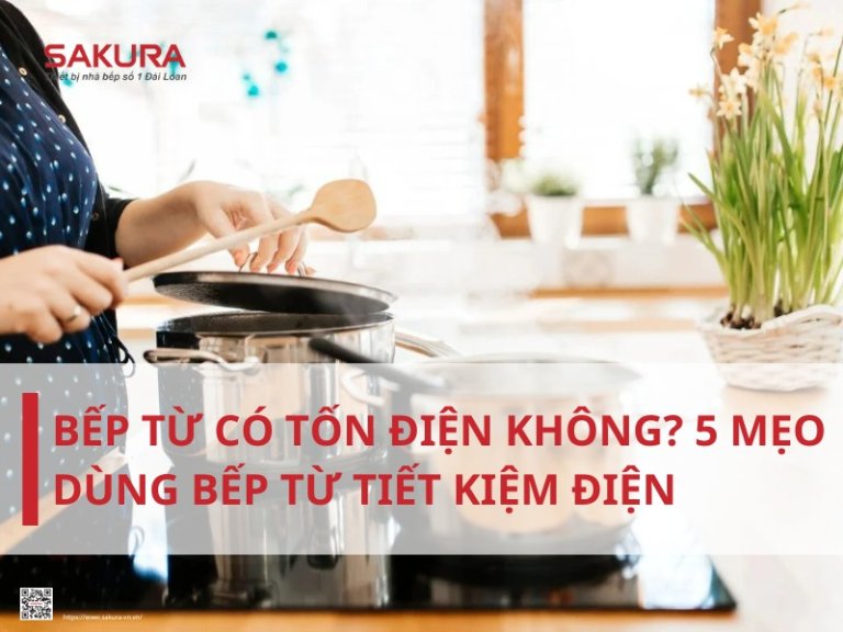 Bếp từ có tốn điện không? 5 mẹo sử dụng bếp từ tiết kiệm điện