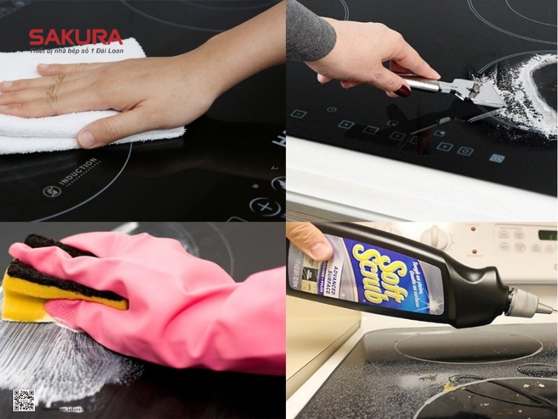 Hướng dẫn cách vệ sinh bếp từ