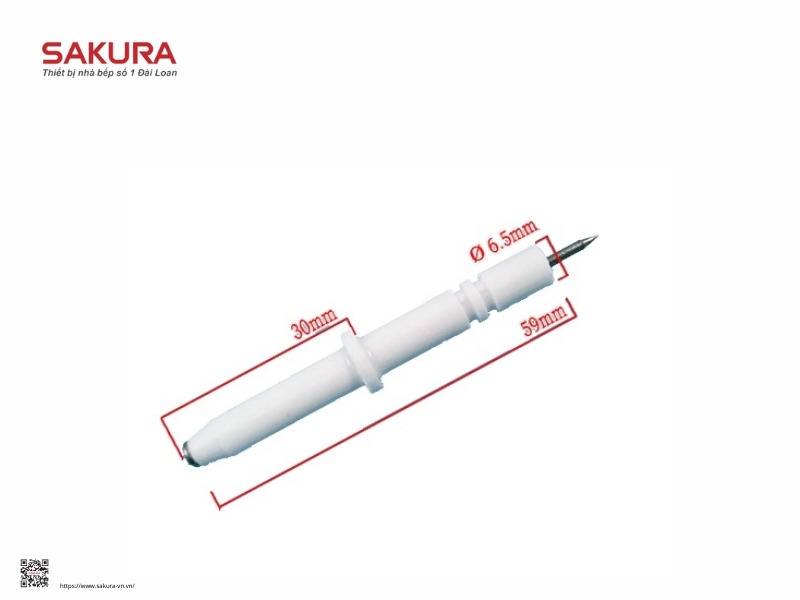 Kim sứ đánh lửa của bếp gas âm