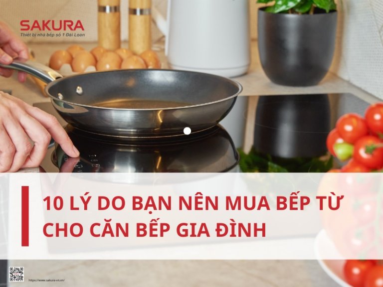 10 Lý do bạn nên mua bếp từ cho căn bếp gia đình