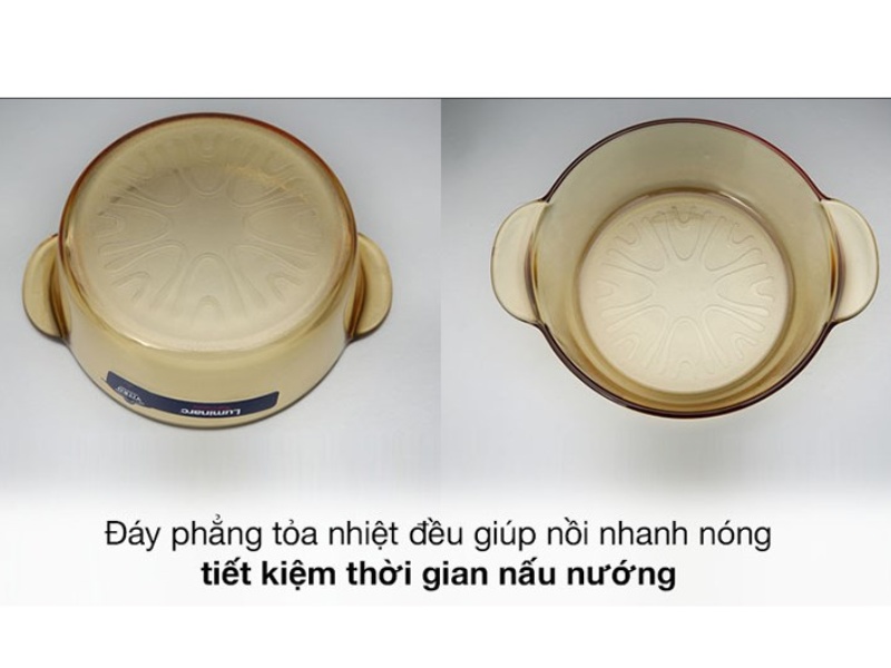 Nồi phải có đáy phẳng mới tương thích với bếp điện từ