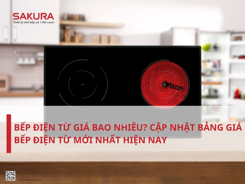 Bảng giá bếp điện từ mới nhất hiện nay