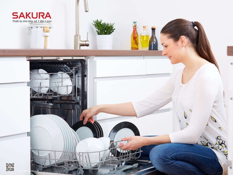 Cách xếp chén, tô, dĩa vào máy rửa bát