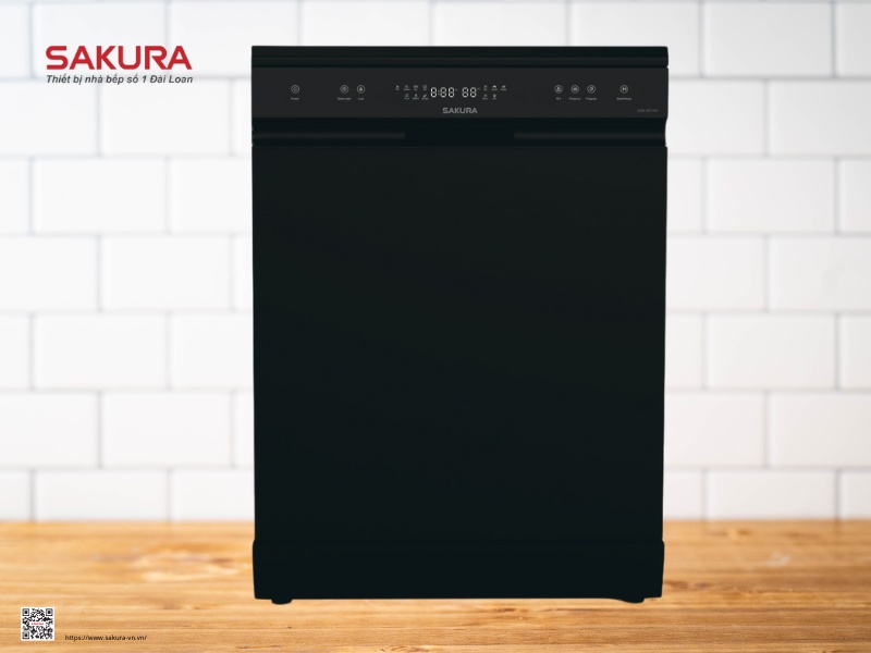 Cấu tạo bên ngoài của máy rửa bát