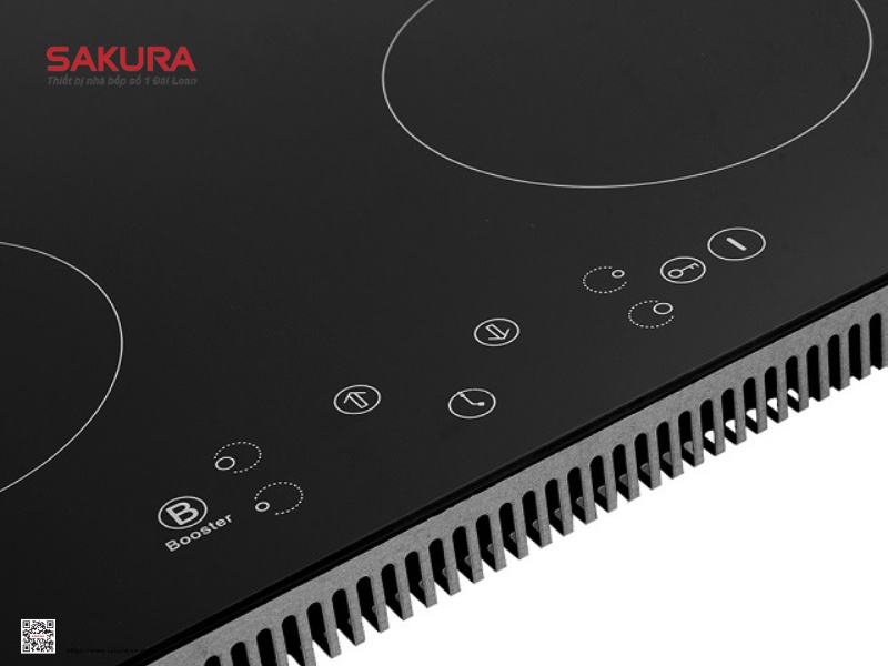 Chức năng booster giúp bếp gia nhiệt nhanh chóng