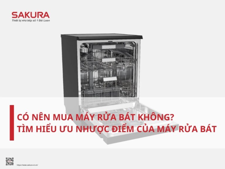 có nên mua máy rửa chén không?