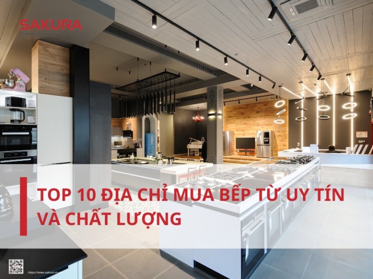 Top 10 địa chỉ mua bếp từ uy tín và chất lượng