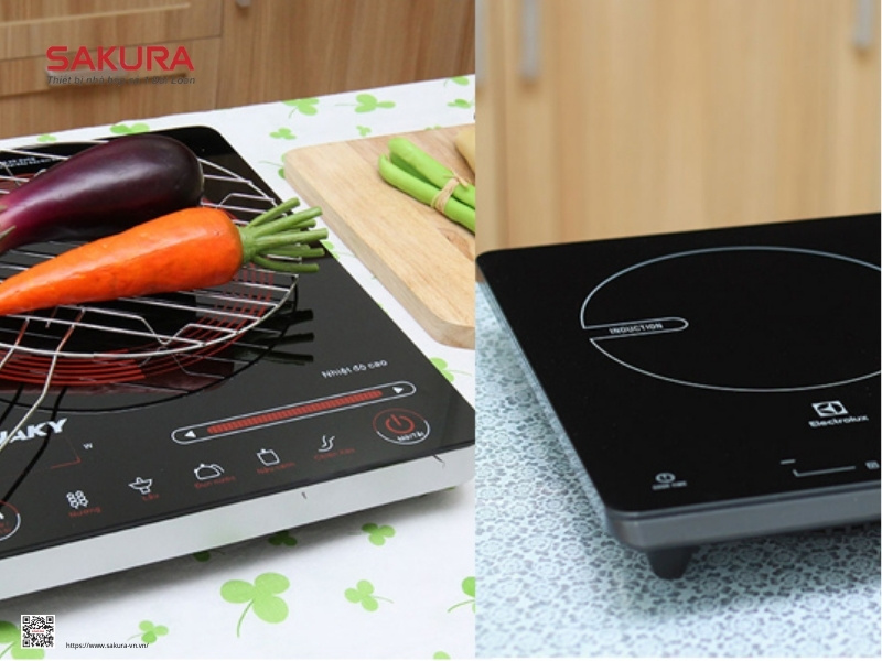 Điểm giống nhau giữa bếp từ và bếp hồng ngoại