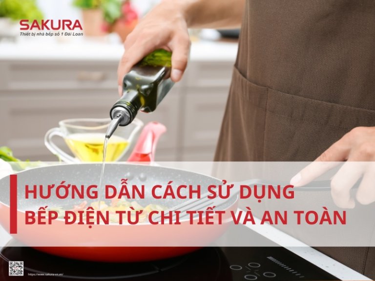 Hướng dẫn cách xài bếp điện từ chi tiết và an toàn