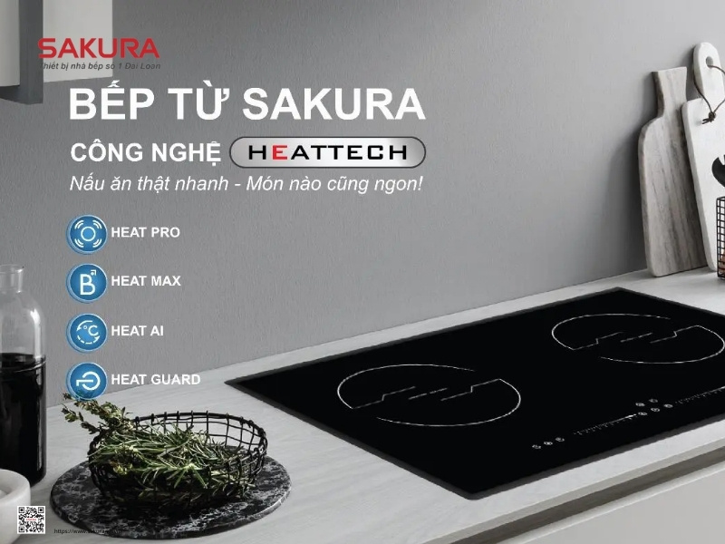 Lựa chọn bếp từ đến từ các thương hiệu uy tín