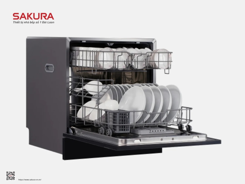 ưu điểm của máy rửa bát