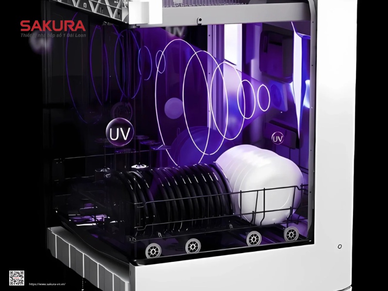 Máy rửa bát hiện đại thường có các tính năng tiết kiệm nước và năng lượng