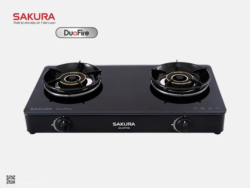 Bếp gas âm đôi SAKURA SA - 2377HG