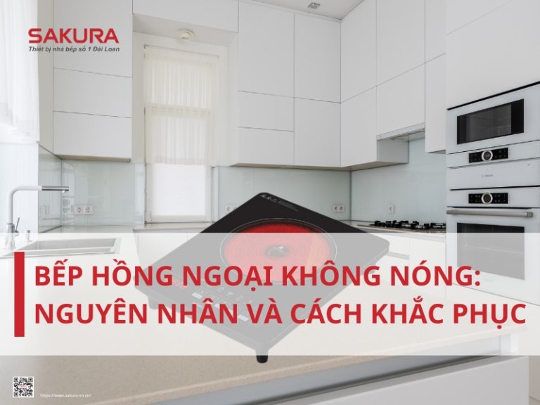Bếp hồng ngoại không nóng