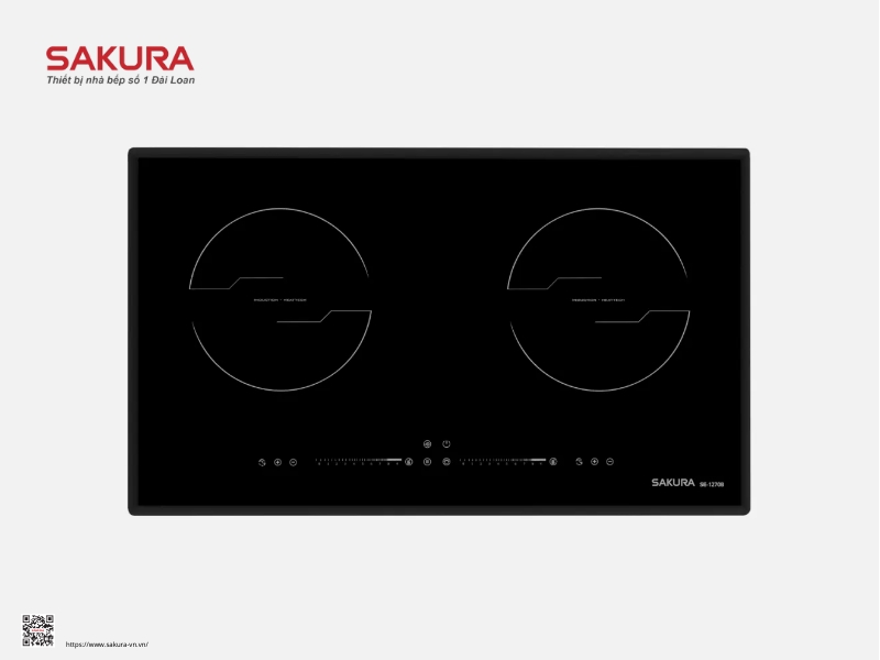 Bếp từ đôi âm SAKURA SE-1270B