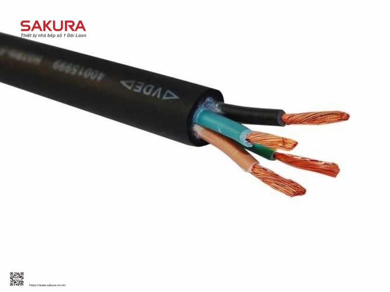 Tuốt lớp nhựa bọc ngoài của dây điện