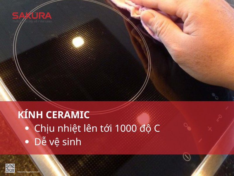 Đặc điểm kính ceramic trên bếp hồng ngoại
