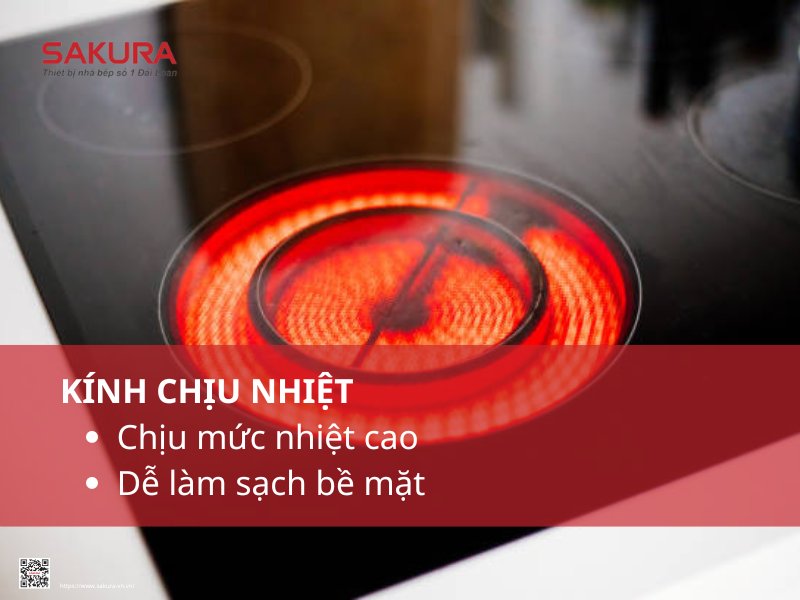 Đặc điểm kính chịu nhiệt trên bếp hồng ngoại