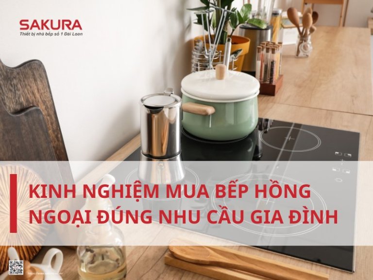 Kinh nghiệm mua bếp hồng ngoại