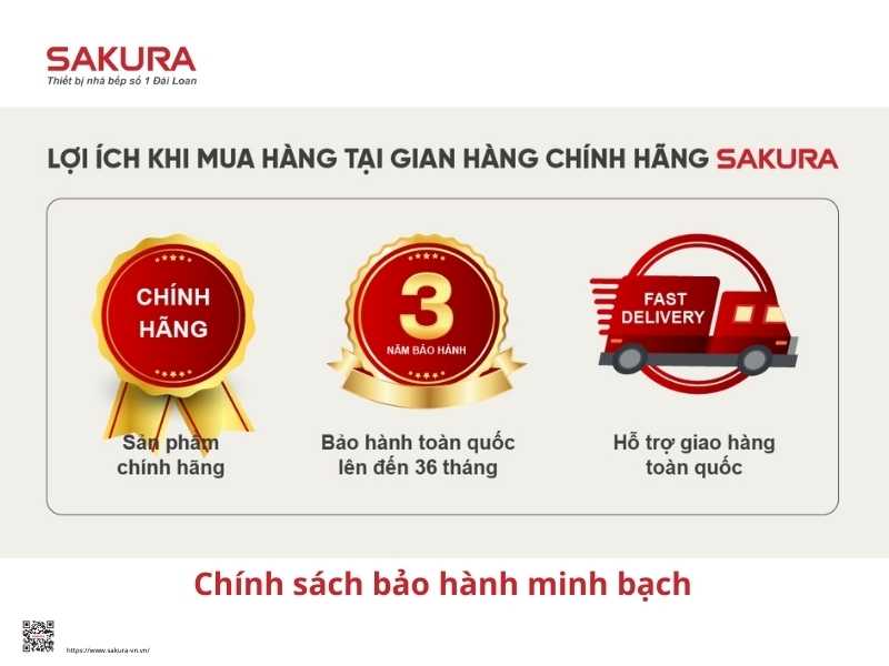 Lợi ích khi mua hàng chính hãng tại SAKURA Việt Nam