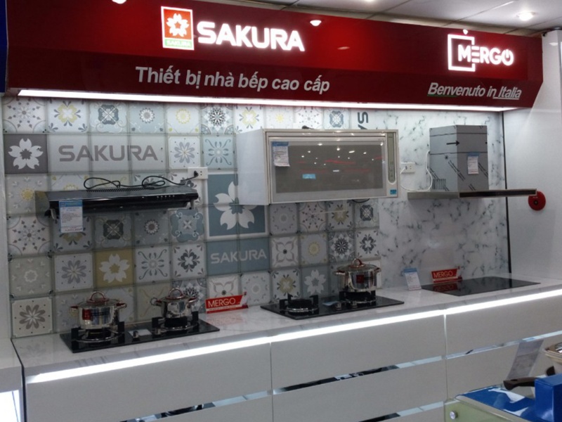 SAKURA Việt Nam - Địa chỉ cung cấp bếp từ uy tín