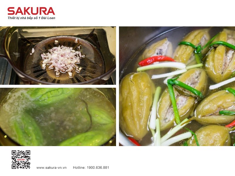 Hoan Tat Bươc Nau Canh Kho Qua Don Thit