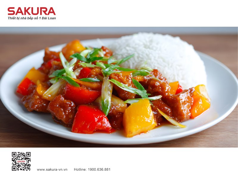 Thuong Thuc Mon Suon Xao Chua Ngot