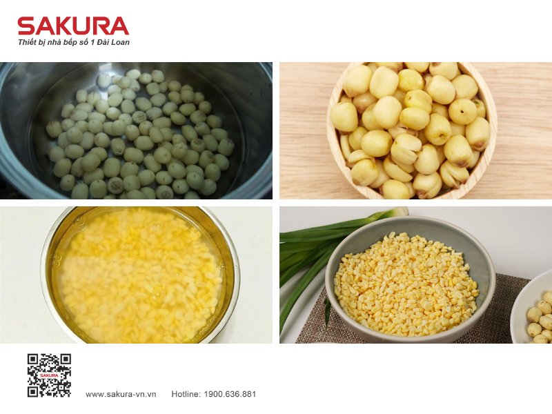 Ngam No Hat Sen Va Dau Xanh