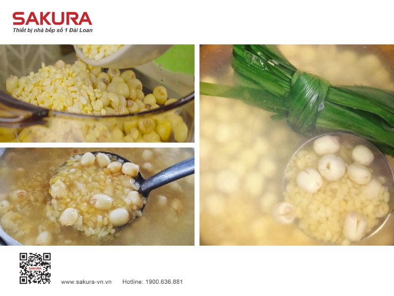 Tron Dau Xanh Voi Hat Sen Nau Cung La Dua