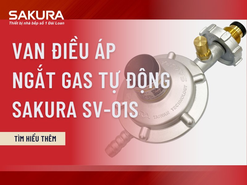 Van Dieu Ap Ngat Gas Tu Dong Sakura Sv01s