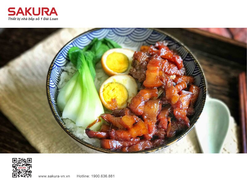 Cung An Mon Thit Kho Tau Dai Loan
