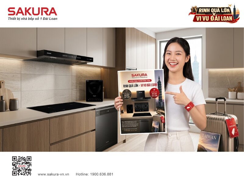 Cung Sakura Tham Gia Chuong Trinh Rinh Qua Lon Vi Vu Dai Loan